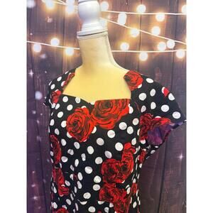 Vintage Style Polka Dot Dress
